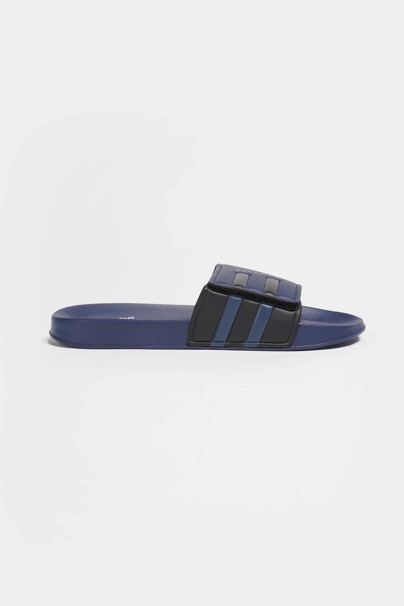 Men's Velcro Slides With Gradient Stripes