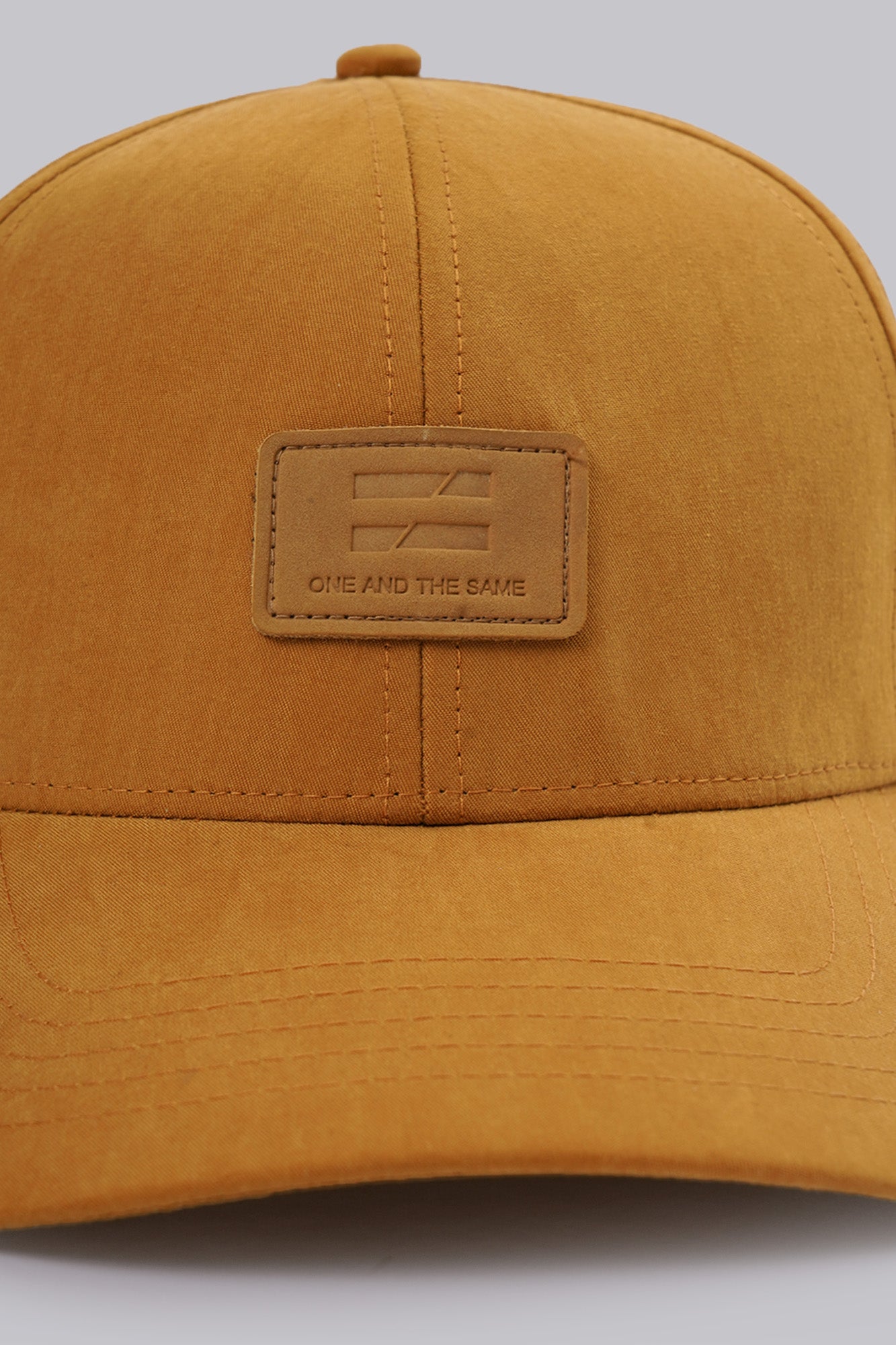 Curved Cap With PU Patch