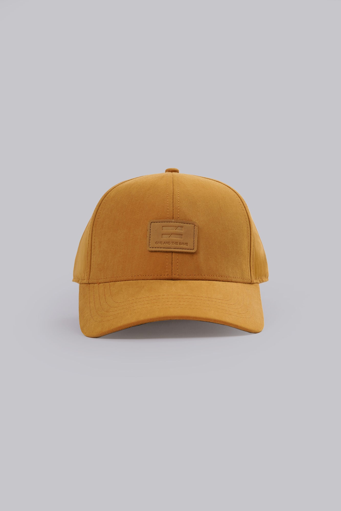 Curved Cap With PU Patch