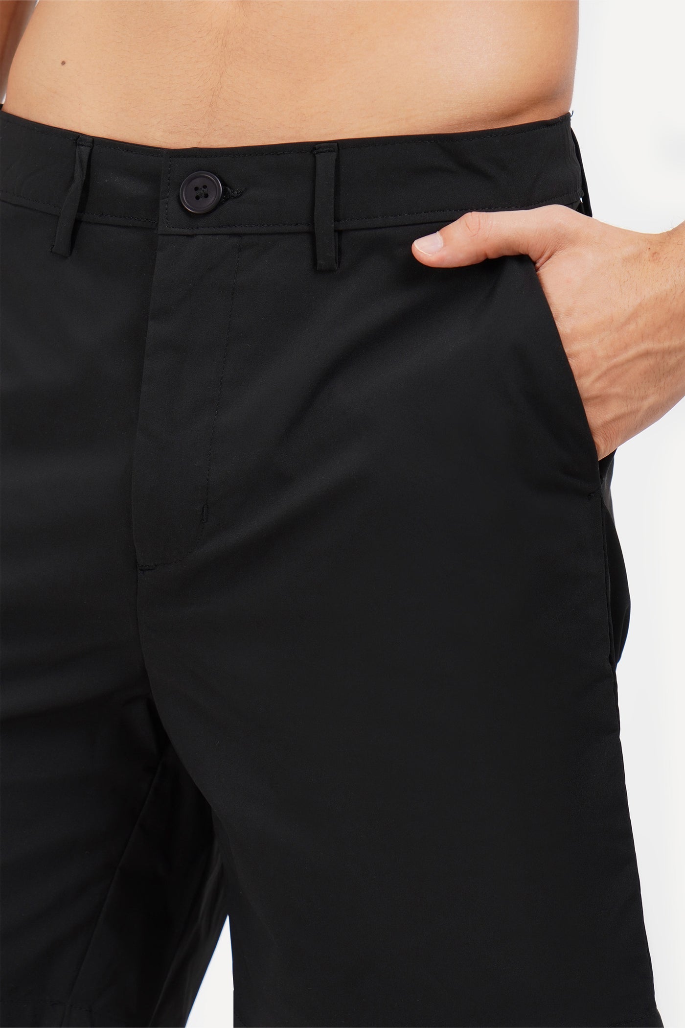 Mid Length Chino Shorts