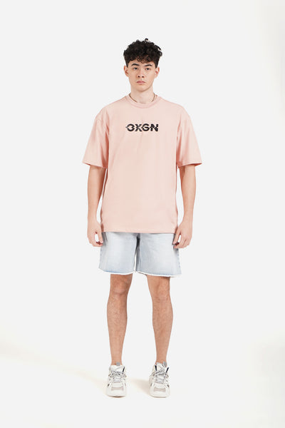 Logo Graphic Print Oversized T-Shirt