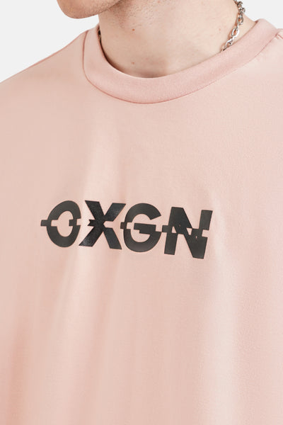 Logo Graphic Print Oversized T-Shirt