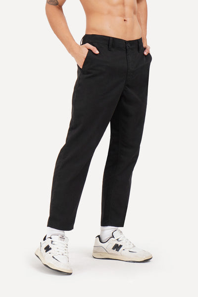 Slim Tapered Garterized Trousers