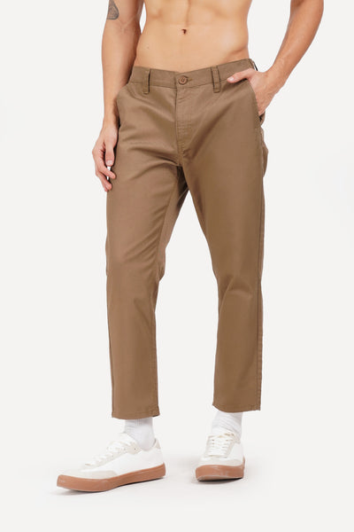 Slim Tapered Garterized Trousers