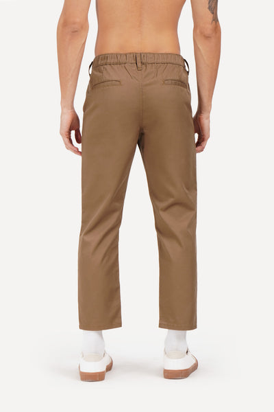 Slim Tapered Garterized Trousers