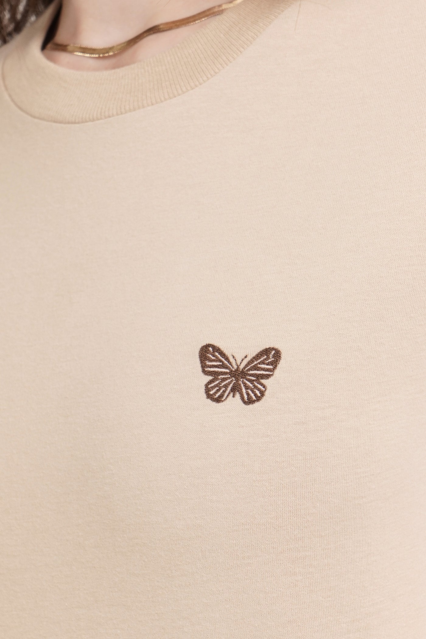 Butterfly Embroidery T-Shirt (NCT 2)